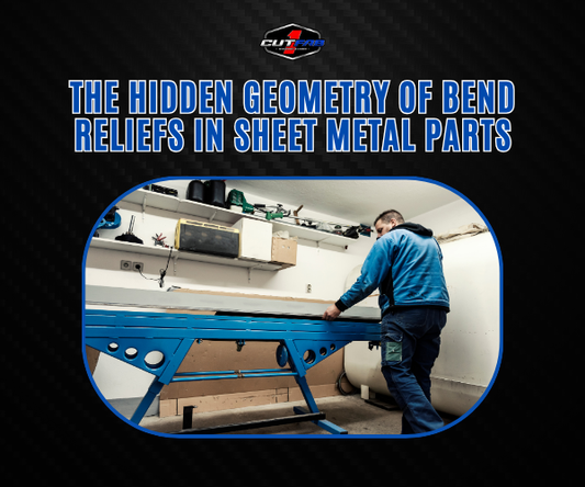 The Hidden Geometry of Bend Reliefs in Sheet Metal Parts!