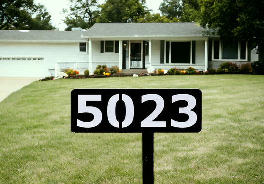 Metal Address Signs