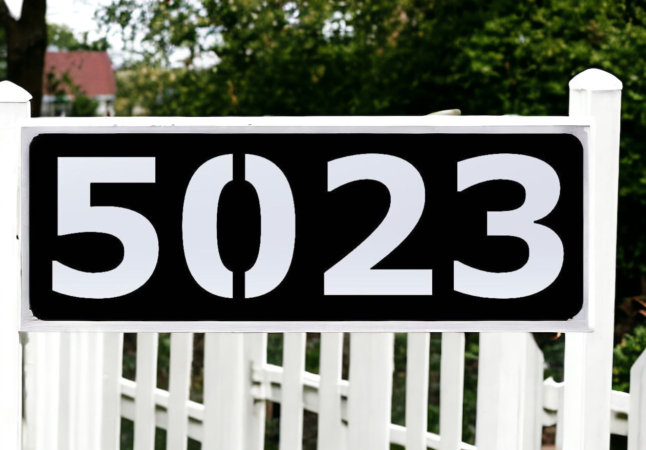 Metal Address Signs