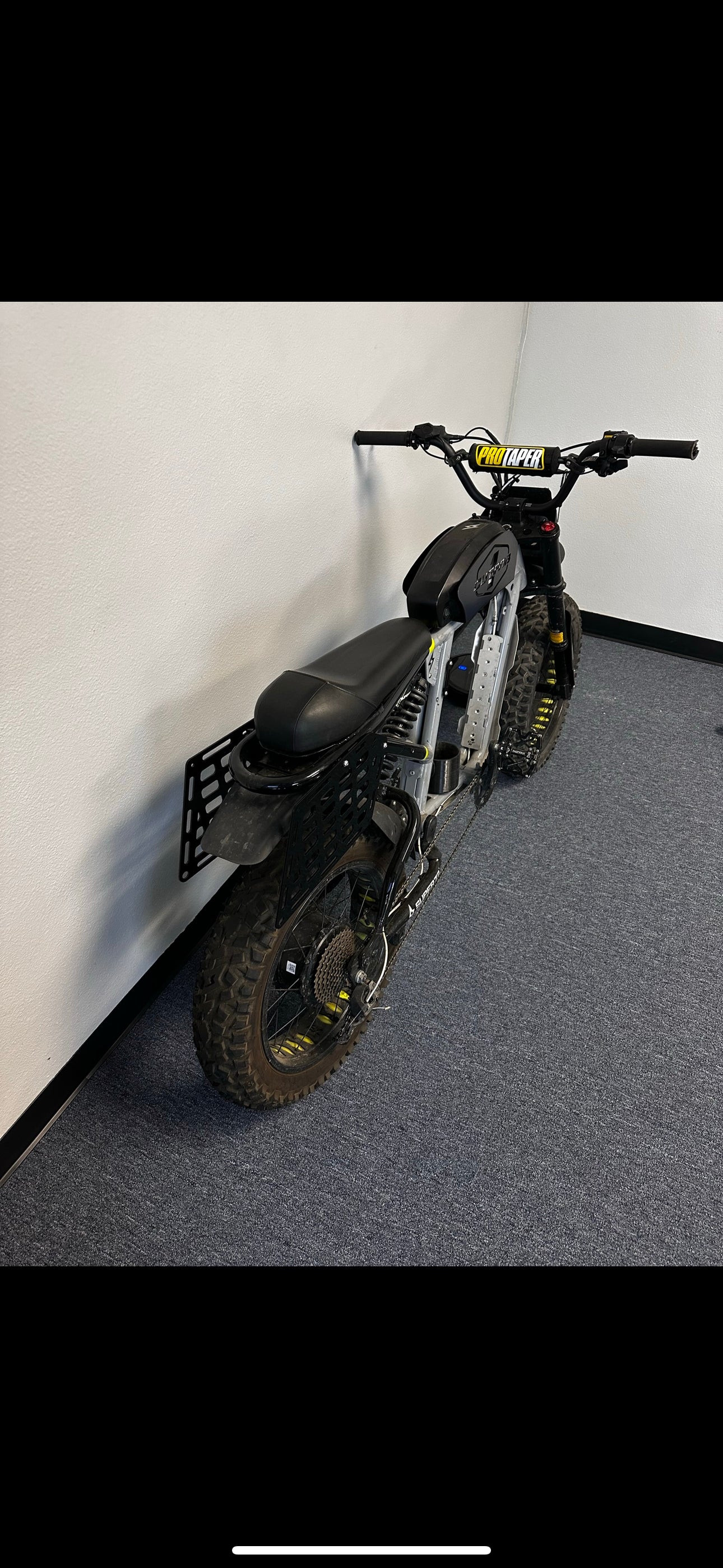 Black Super 73 R/RX Rear Side Molle Panel