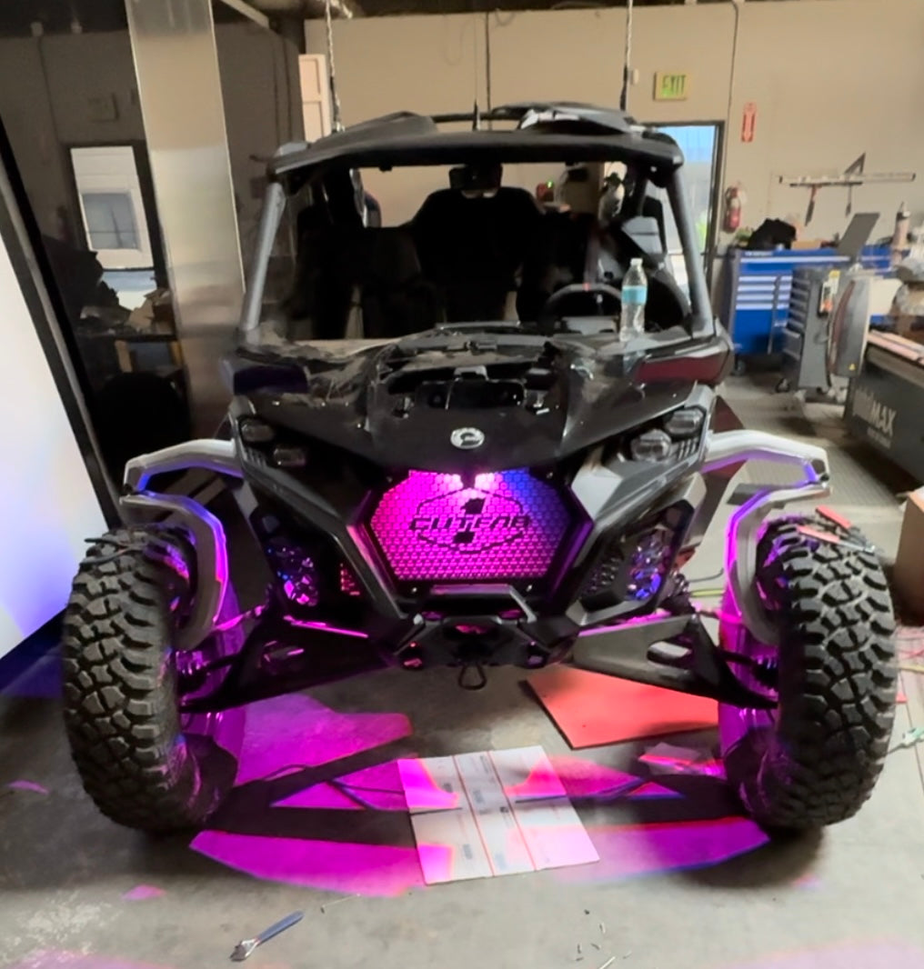 1CUTFAB Maverick R Rock light mount kit
