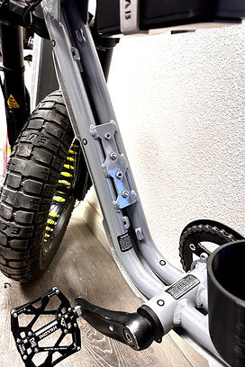 Silver Super 73 Full Frame Skid Plate (1CutFab)