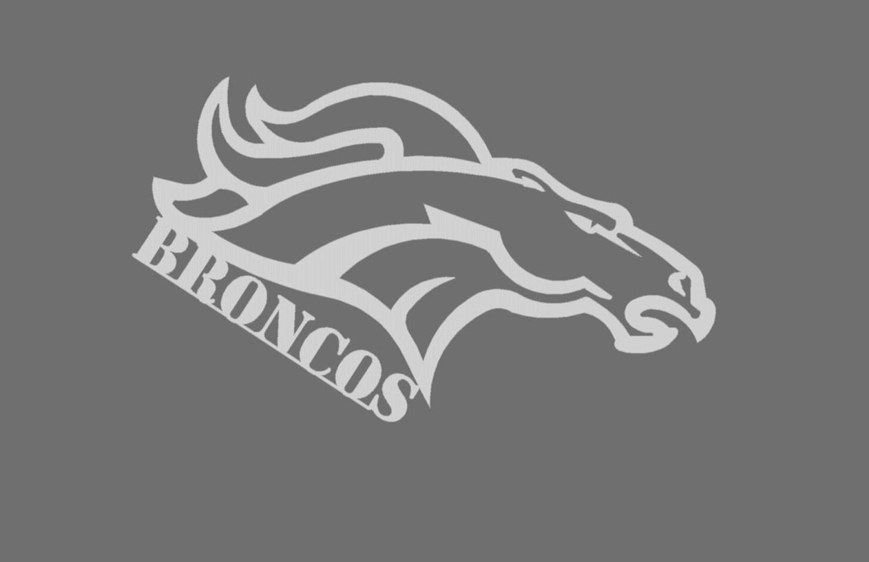 Broncos Sports Sign