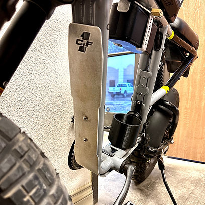 Silver Super 73 Full Frame Skid Plate (1CutFab)