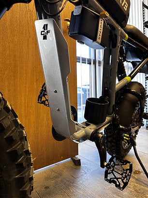 Silver 1 Cutfab Super 73 Full Frame Skid Plate With Side Bends