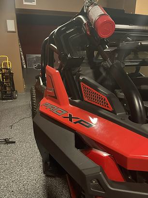 Air Intake Cover Outside (Driver side only)