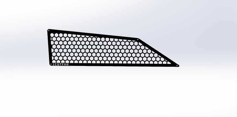 Honeycomb RZR Turbo Frog skin Air Intake Cover