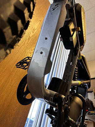 Silver Super 73 Full Frame Skid Plate With Side Bends