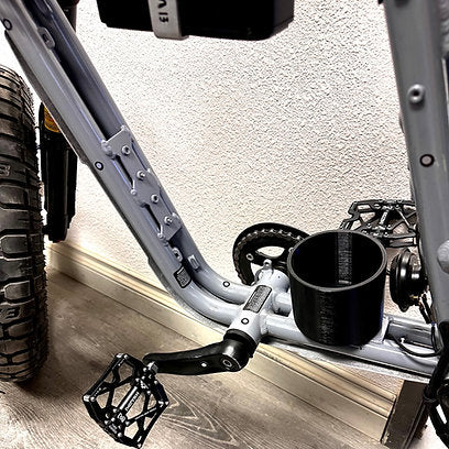 Silver Super 73 Full Frame Bycycle Skid Plate (1CutFab)