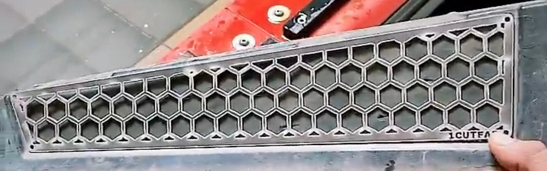Frog skin Air Intake Cover (Honeycomb Design)