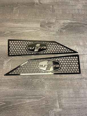 1 Cutfab black Air Intake cover (Black)