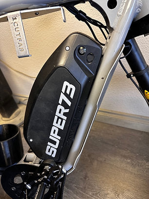 Super 73 Spare Black Battery Mount
