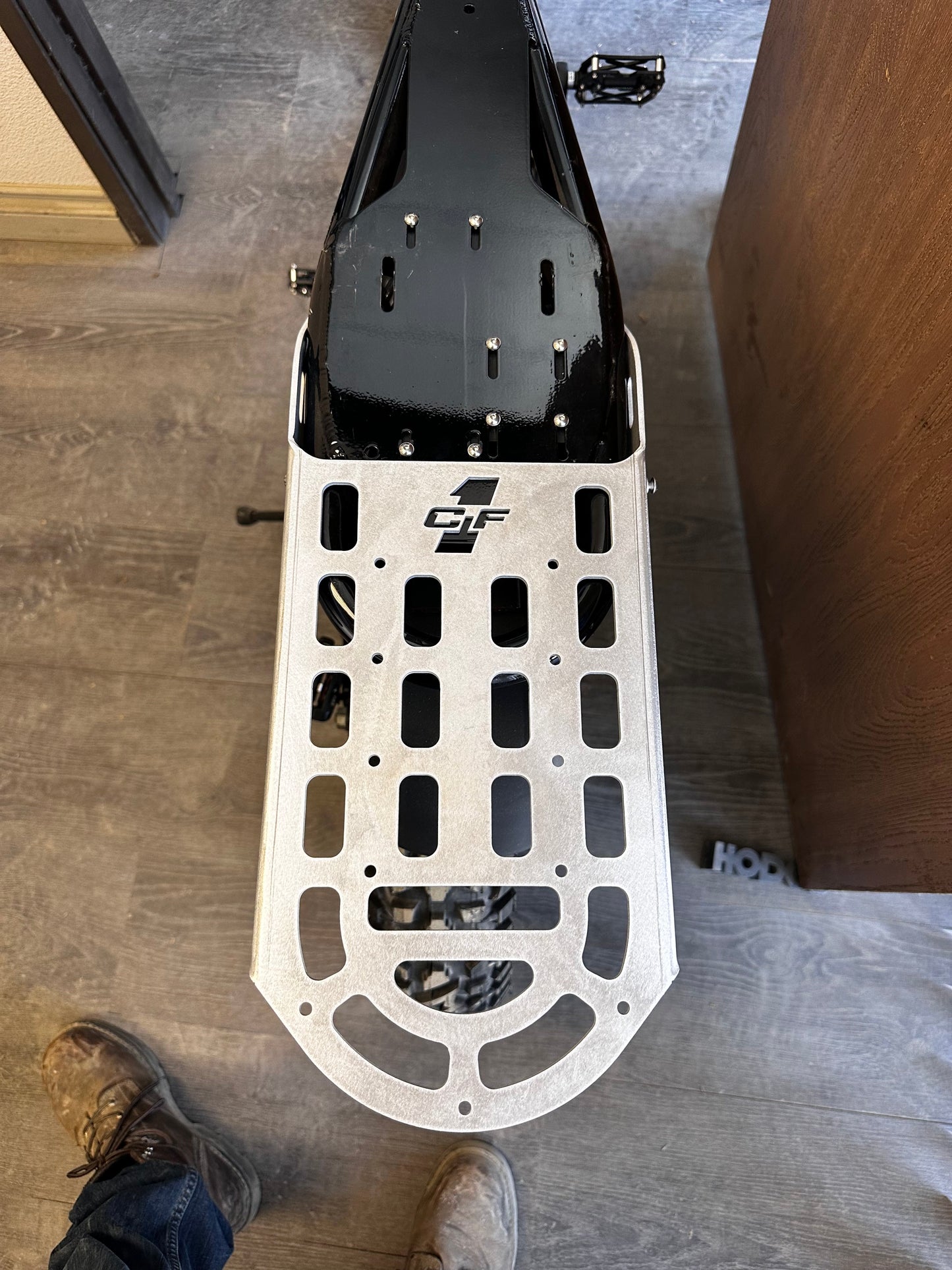Silver Super 73 R/RX Rear Molle Rack