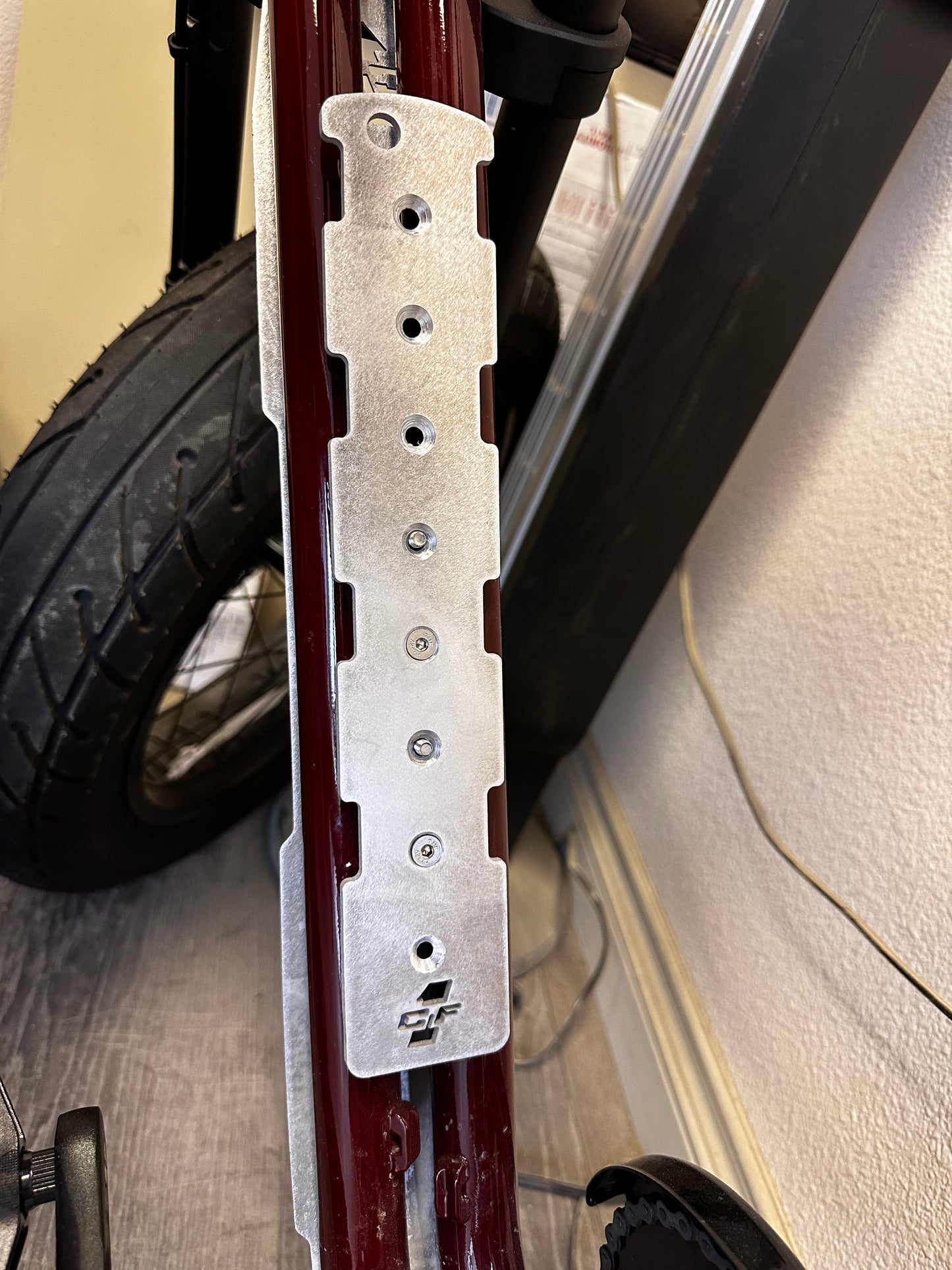 Super 73 Spare Silver Battery Mount