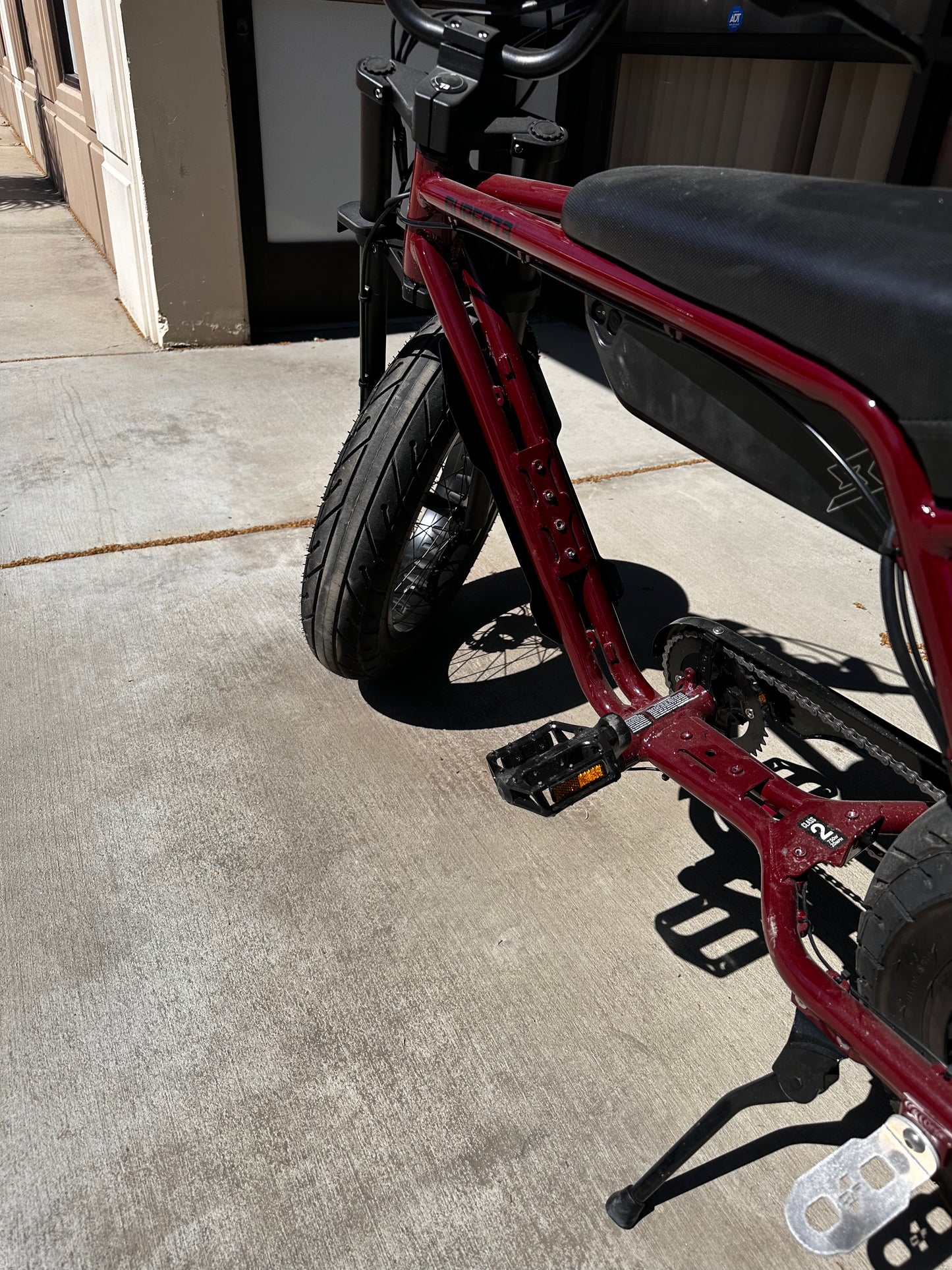 Super 73 Aluminum Skid Plate with side bends