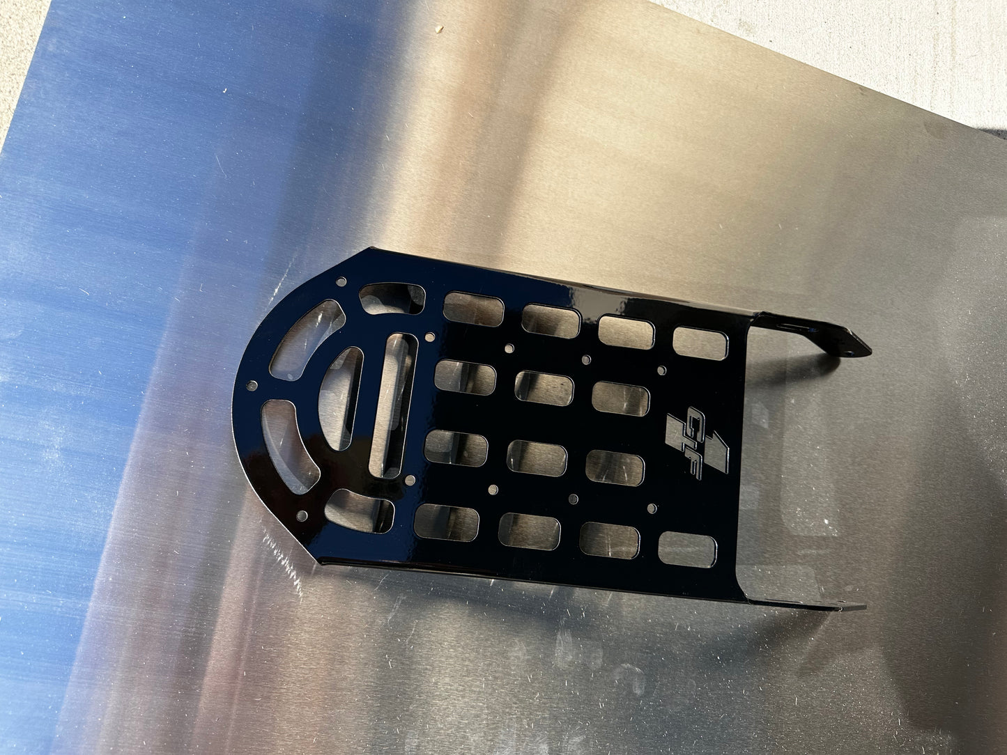 Black Rear Molle Rack