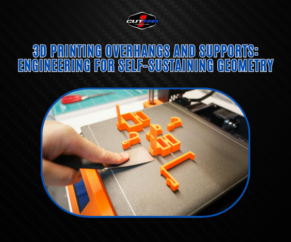 3D Printing Overhangs and Supports: Engineering for Self-Sustaining Geometry!