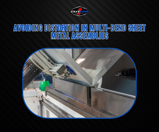 Avoiding Distortion in Multi-Bend Sheet Metal Assemblies!