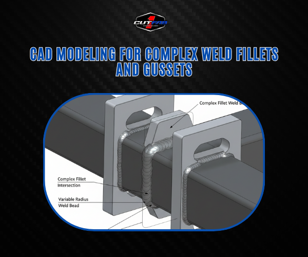 CAD Modeling for Complex Weld Fillets and Gussets!