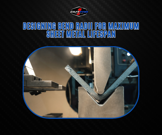 Designing Bend Radii for Maximum Sheet Metal Lifespan!