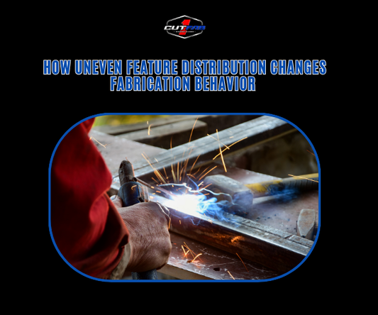 How Uneven Feature Distribution Changes Fabrication Behavior
