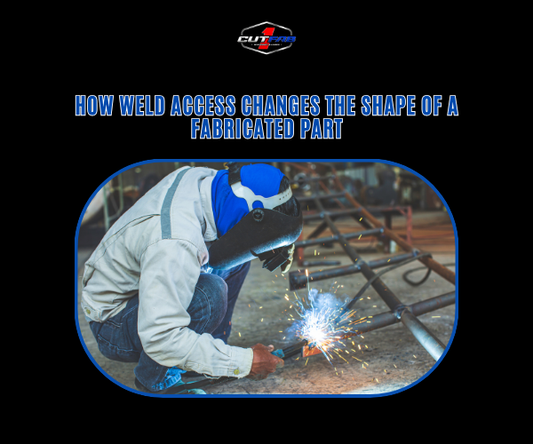 How Weld Access Changes the Shape of a Fabricated Part?