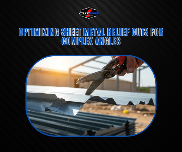 Optimizing Sheet Metal Relief Cuts for Complex Angles!