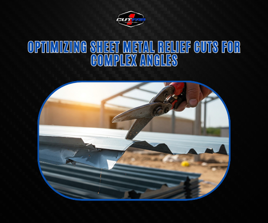 Optimizing Sheet Metal Relief Cuts for Complex Angles!