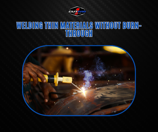 Welding Thin Materials Without Burn-Through!