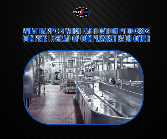 What Happens When Fabrication Processes Compete Instead of Complement Each Other?