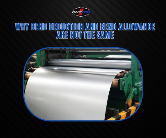 Why Bend Deduction and Bend Allowance Are Not the Same?