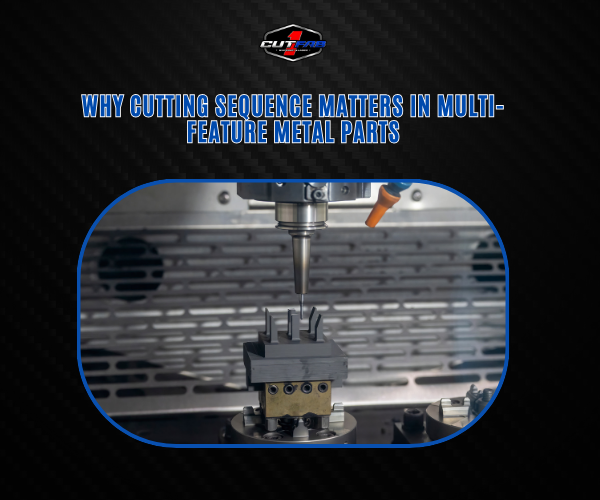 Why Cutting Sequence Matters in Multi-Feature Metal Parts?