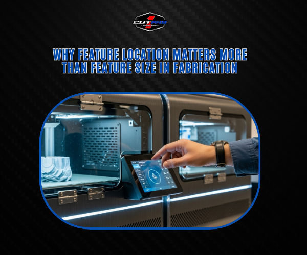 Why Feature Location Matters More Than Feature Size in Fabrication!