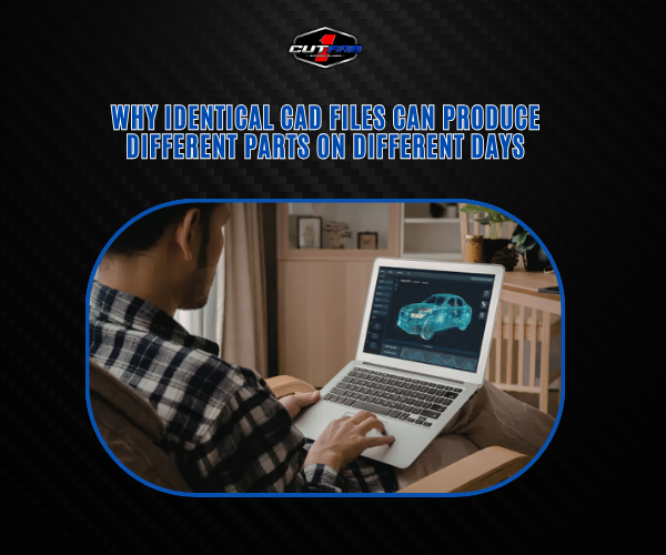 Why Identical CAD Files Can Produce Different Parts on Different Days?