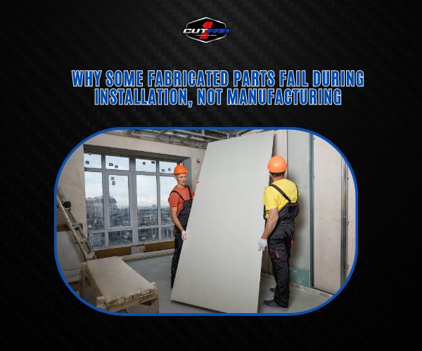 Why Some Fabricated Parts Fail During Installation, Not Manufacturing?