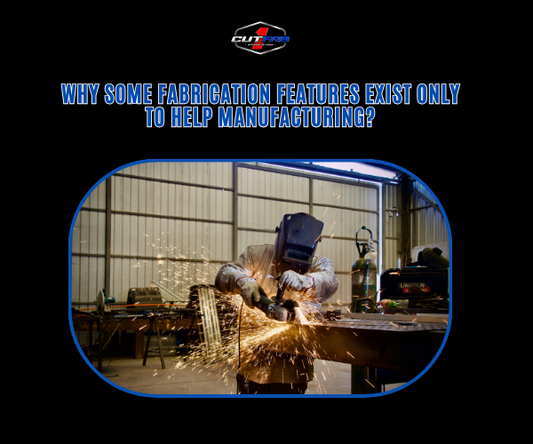 Why Some Fabrication Features Exist Only to Help Manufacturing?