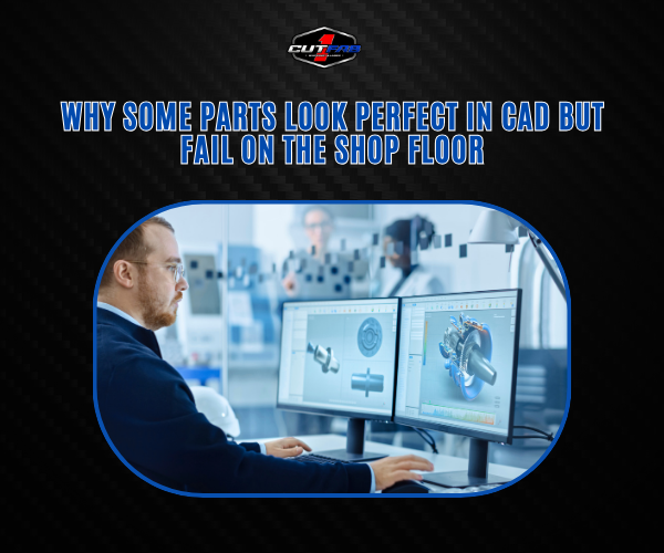 Why Some Parts Look Perfect in CAD but Fail on the Shop Floor?