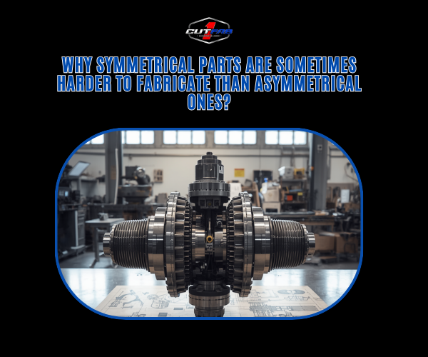 Why Symmetrical Parts Are Sometimes Harder to Fabricate Than Asymmetrical Ones?