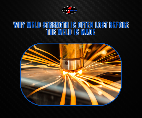 Why Weld Strength Is Often Lost Before the Weld Is Made?