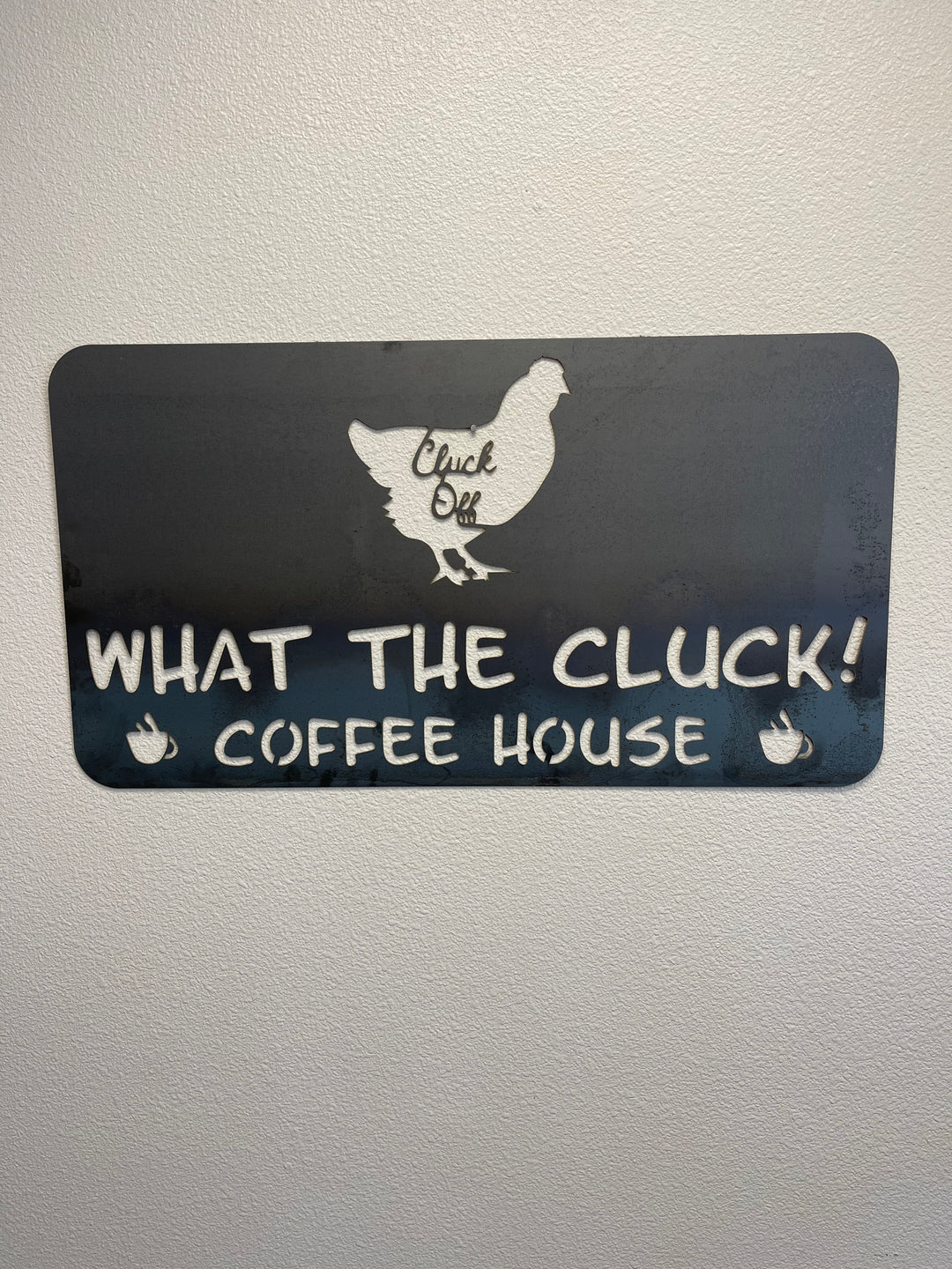 Coffee House Brand Plate