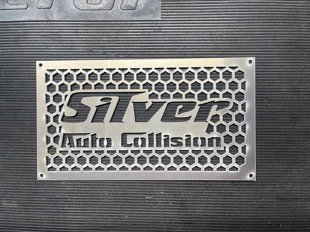 Silber Auto Sign