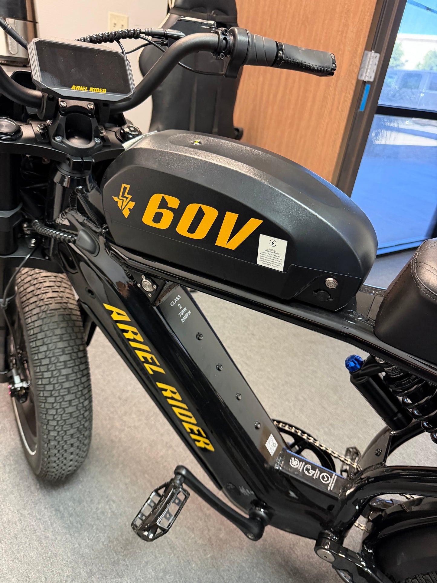 Ariel Rider XClass 60V Spare Battery Mount