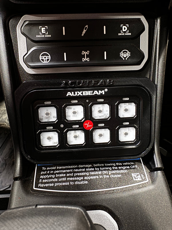 1CUTFAB Maverick R AuxBeam 8 Mount