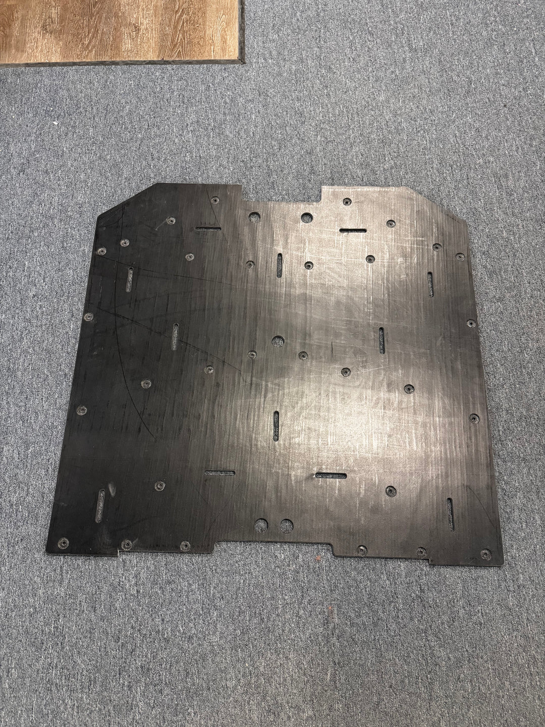 1CUTFAB Maverick R UHMW Full Skid Plate