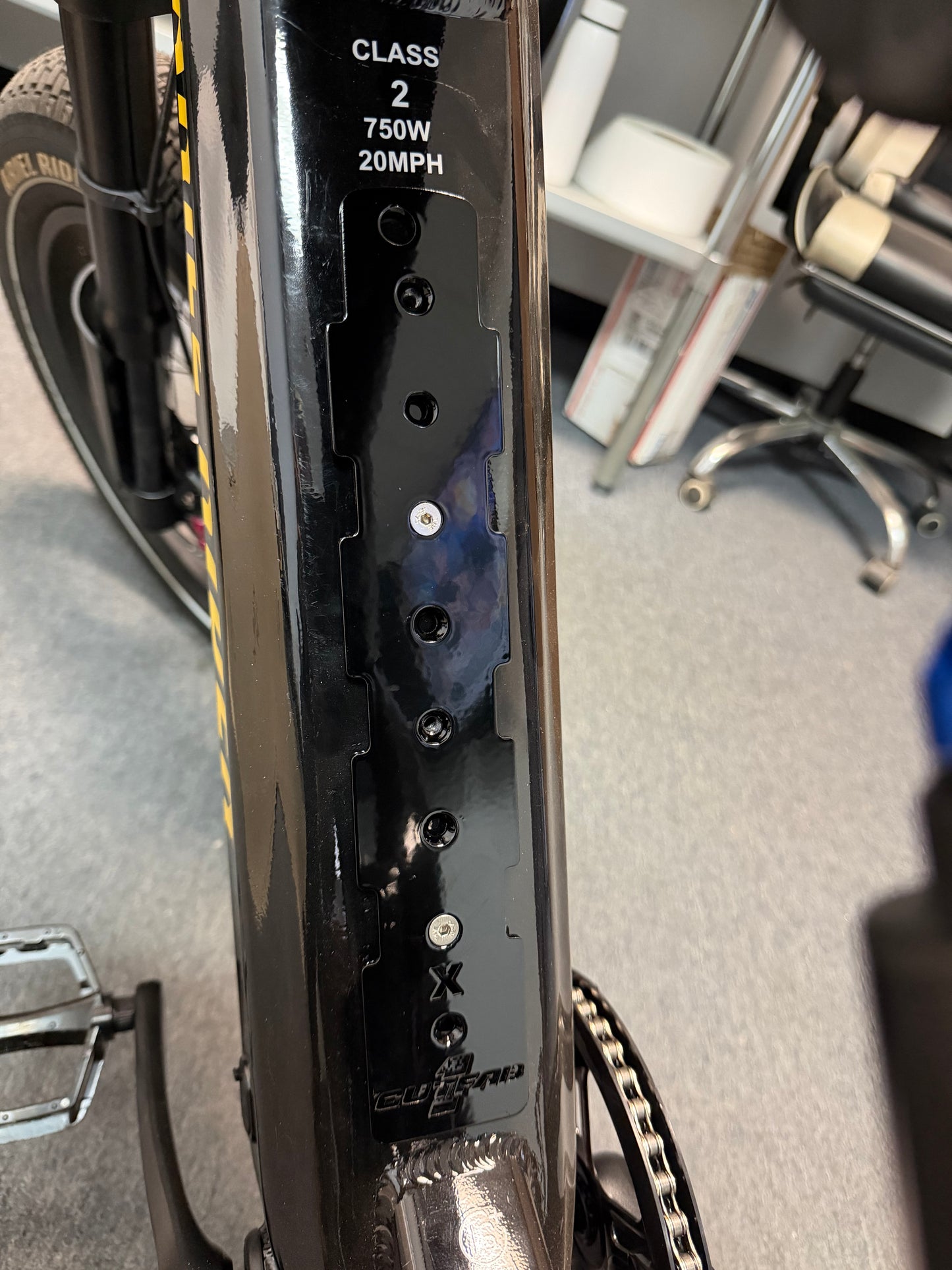 Ariel Rider XClass 60V Spare Battery Mount