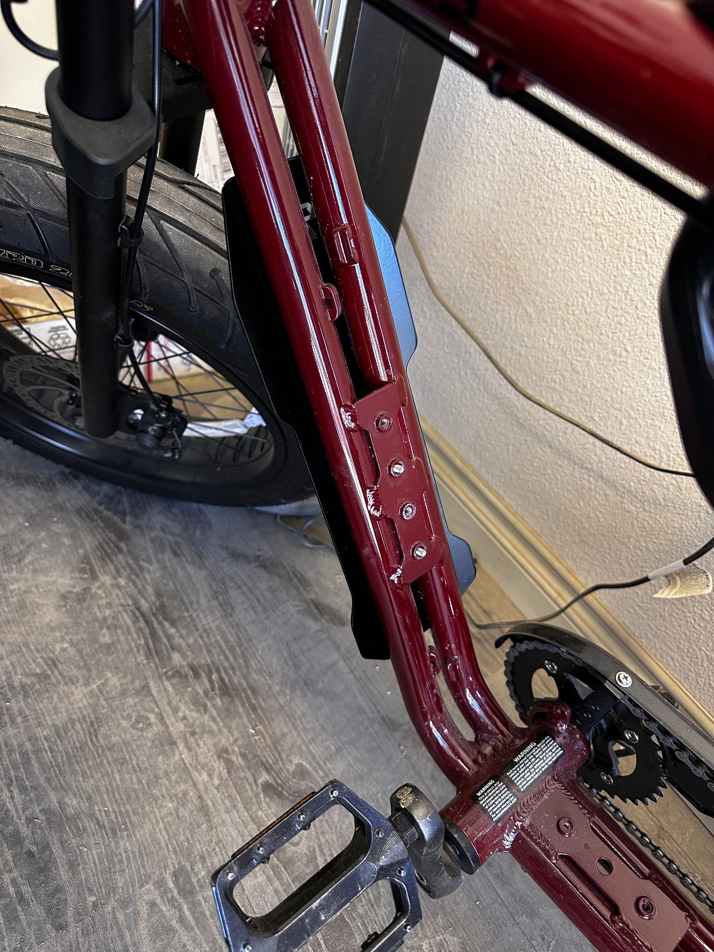 Super 73 Black Aluminum Skid Plate